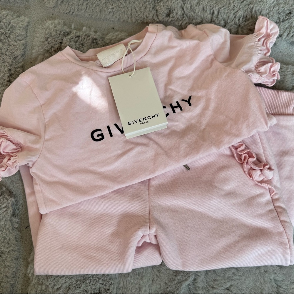 Givenchy Light Pink Baby Ensemble
